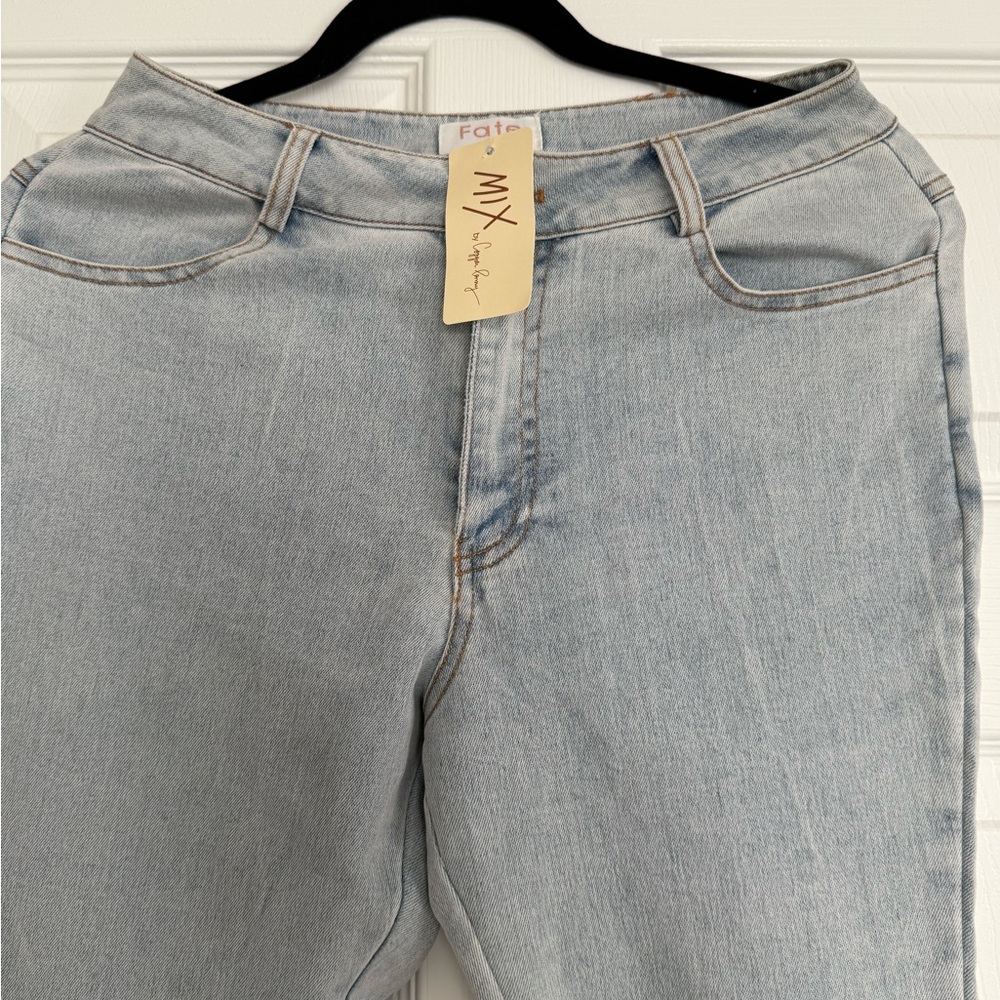 Fate Light Blue Denim Pants